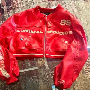 Cropped bomber jacket  from PrettyLittleThing !!